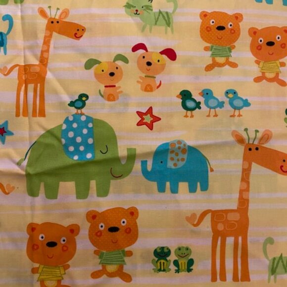 Share Best Friends Becky Taunton #778-24 baby quilt print cotton fabric - One Yd - Picture 1 of 4